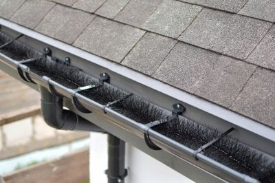 Commercial Gutter Cover Setup