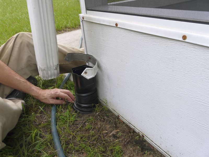 Gutter and Downspout Setup